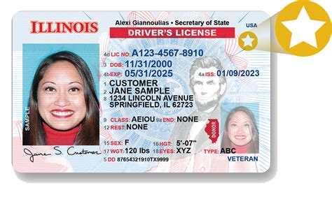 illinois license real id